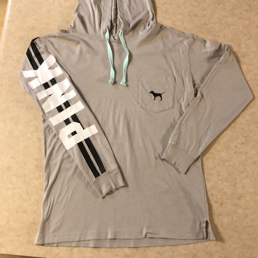 PINK Victoria’s Secret Hooded T-Shirt